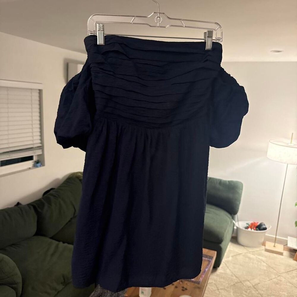 Abercrombie-fitch Women's Navy and Blue Dress
